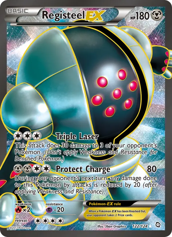 Registeel EX #122 — Dragons Exalted