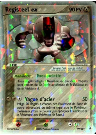Registeel ex #99 — EX Légendes Oubliées