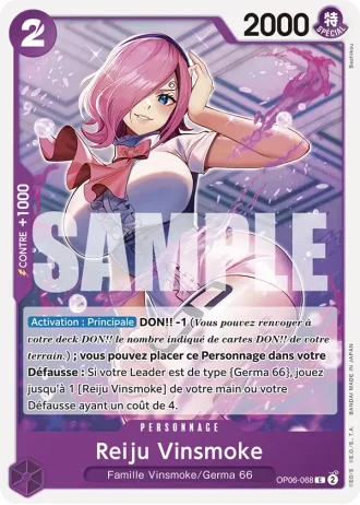 Reiju Vinsmoke (OP06-068) (Full Art) — ONE PIECE CARD THE BEST (PRB01)