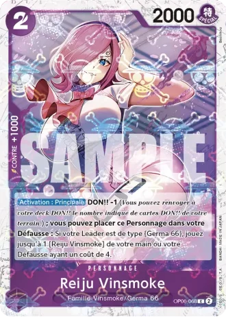 Reiju Vinsmoke (OP06-068) (Jolly Roger Foil) — ONE PIECE CARD THE BEST (PRB01)