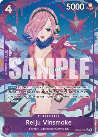 Reiju Vinsmoke (OP06-069) (Reprint) — ONE PIECE CARD THE BEST (PRB01)