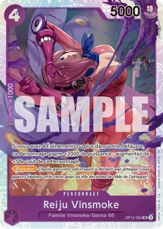Reiju Vinsmoke (OP12-063) — l'Héritage du Maître (OP12)