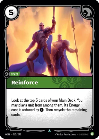 Reinforce #062/298 — Origins