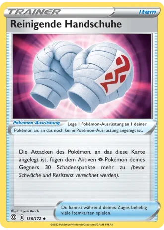 Reinigende Handschuhe #136/172 — Strahlende Sterne