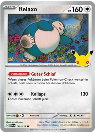 Relaxo #119/128 — 30 Jahre