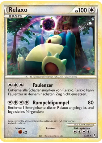 Relaxo #33/95 — Ruf der Legenden