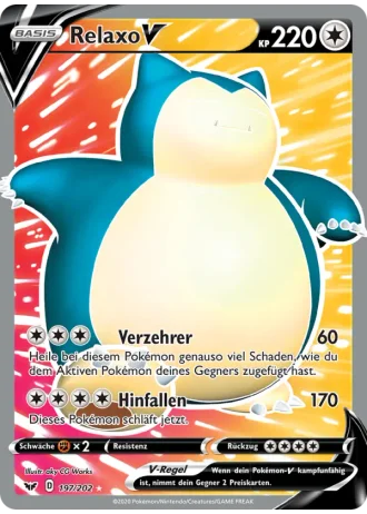 Relaxo V #197/202 — Schwert & Schild
