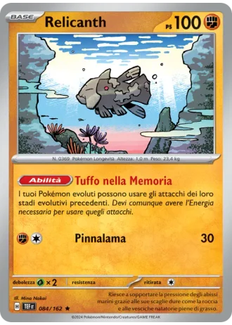Relicanth #084/162 — Cronoforze