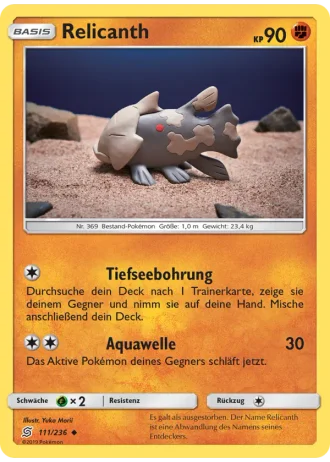 Relicanth #111 — Bund der Gleichgesinnten