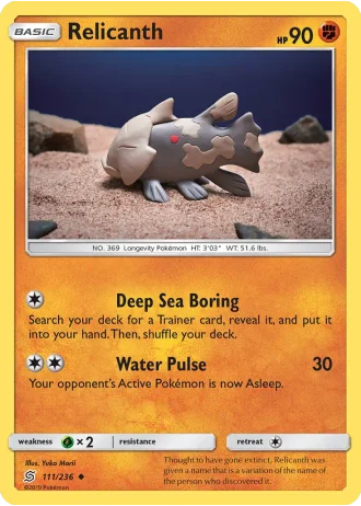 Relicanth #111/236 — Unified Minds