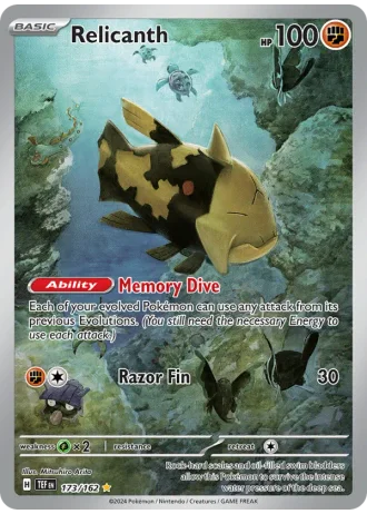Relicanth #173/162 — Temporal Forces