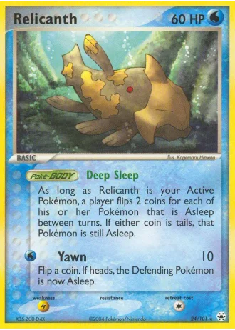 Relicanth #24/101 — Hidden Legends