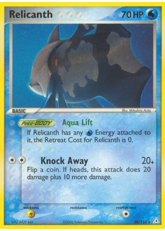 Relicanth #30/110 — Holon Phantoms