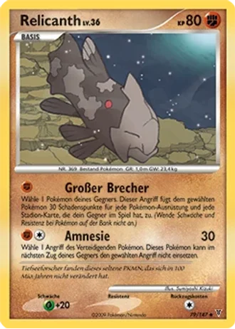 Relicanth #79/147 — Ultimative Sieger