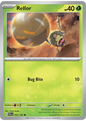 Rellor #025/193 — Paldea Evolved