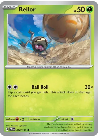 Rellor #026/193 — Paldea Evolved