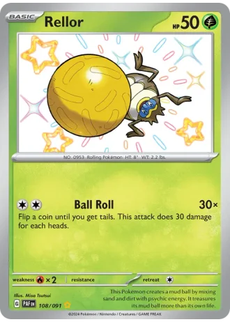 Rellor #108/91 — Paldean Fates