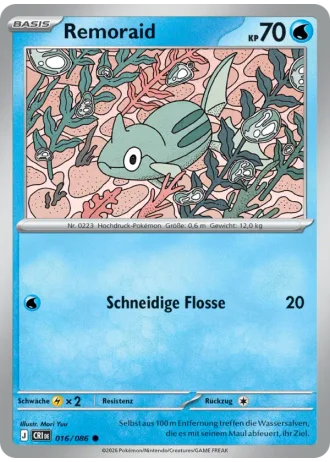 Remoraid #016/86 — Wachsendes Chaos