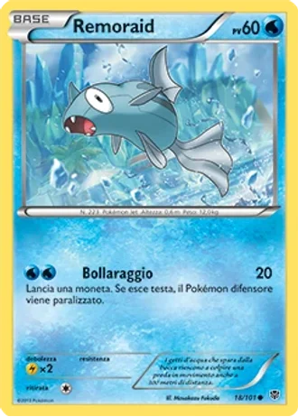 Remoraid #18/101 — Esplosione Plasma