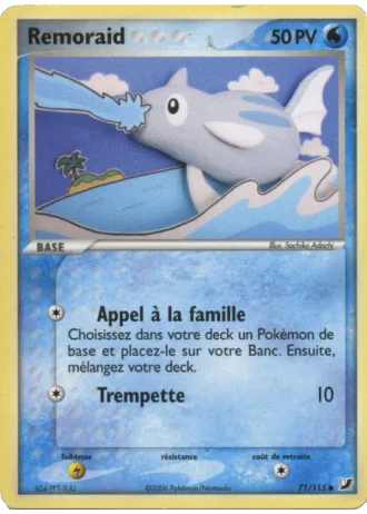 Remoraid #71/115 — EX Forces Cachées