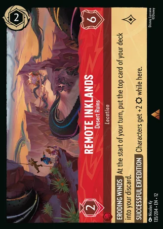 Remote Inklands - Desert Ruins #135/257 — Wilds Unknown