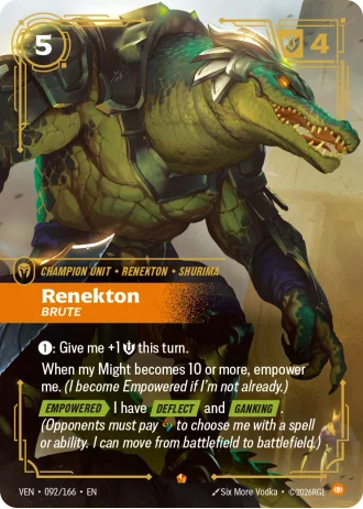 Renekton, Brute #092/166 — Vendetta
