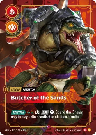 Renekton, Butcher of the Sands #141/166 — Vendetta