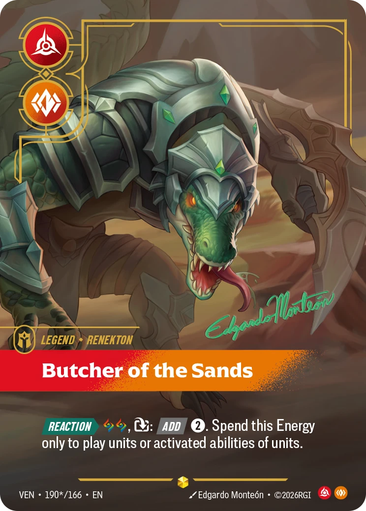 Renekton, Butcher of the Sands #190s — Vendetta