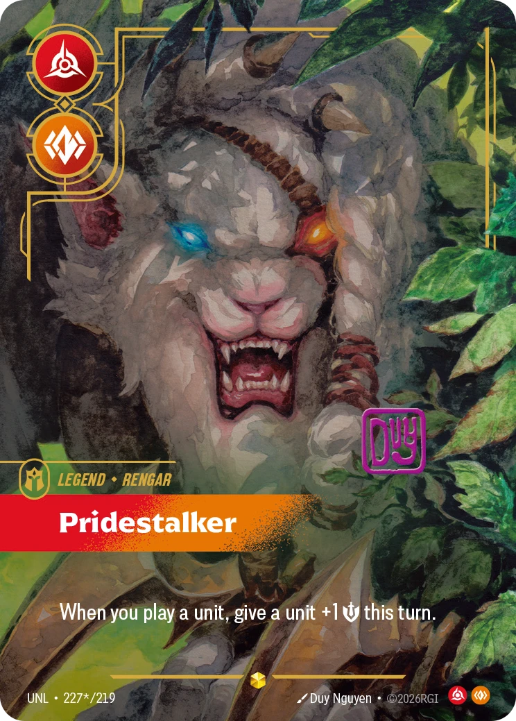 Rengar, Pridestalker #227s — Unleashed