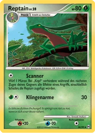 Reptain #38/99 — Arceus