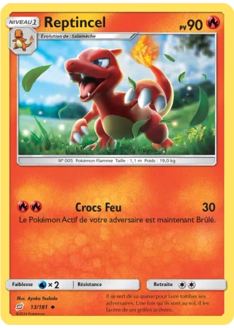 Reptincel #13/181 — Duo de Choc