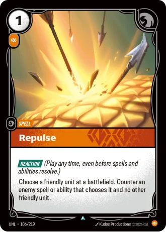 Repulse #106/219 — Unleashed