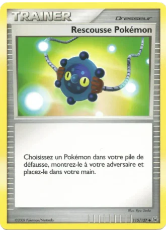 Rescousse Pokémon #115/127 — Platine