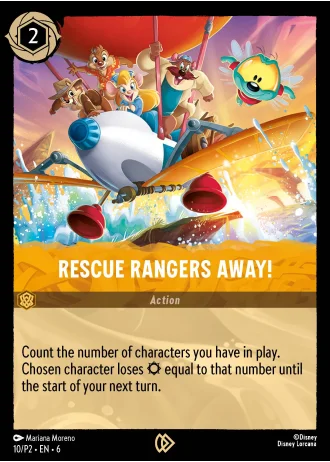 Rescue Rangers Away! #10/204 — Azurite Sea