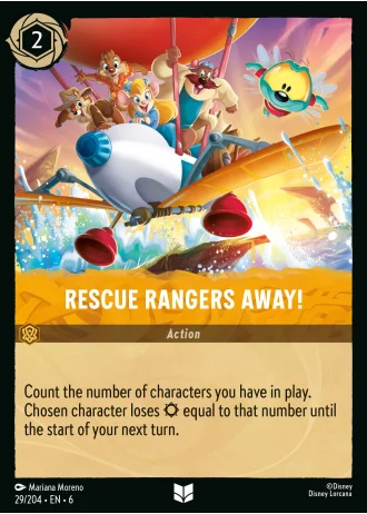 Rescue Rangers Away! #29/204 — Azurite Sea