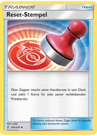 Reset-Stempel #206/236 — Bund der Gleichgesinnten