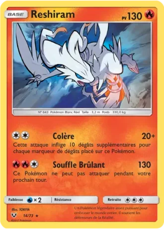 Reshiram #14 — Légendes Brillantes