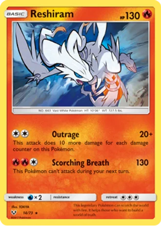 Reshiram #14/73 — Shining Legends