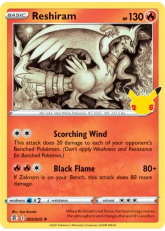 Reshiram #2 — Celebrations