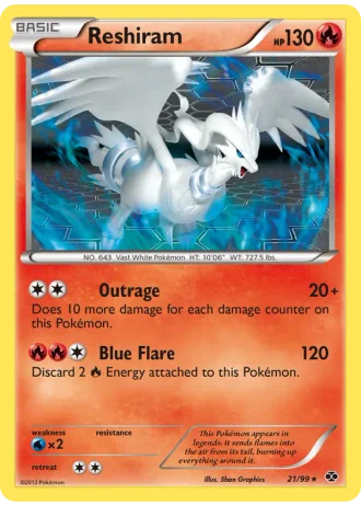 Reshiram #21 — Next Destinies