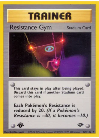 Resistance Gym #109/132 — Gym Challenge