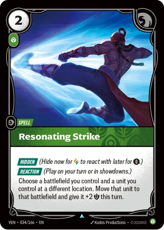 Resonating Strike #034/166 — Vendetta