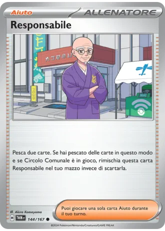 Responsabile #144/167 — Crepuscolo Mascherato