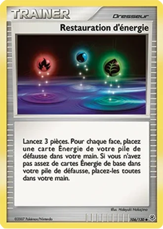 Restauration d'énergie #106/130 — Diamant & Perle
