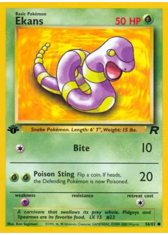 Rettan (1. Edition) #56/82 — Team Rocket (1. Edition)