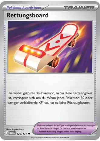 Rettungsboard #126/131 — Prismatische Entwicklungen
