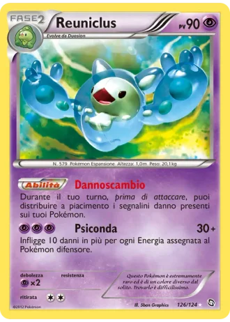 Reuniclus #126/124 — Stirpe dei Draghi