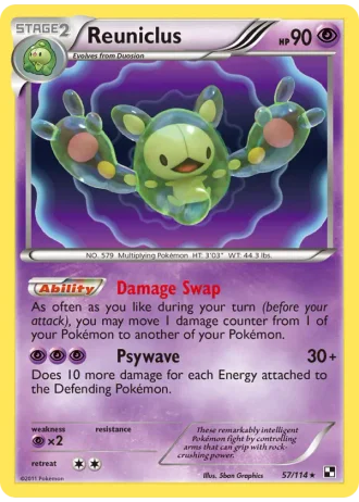 Reuniclus #57/64 — World Championships 2011