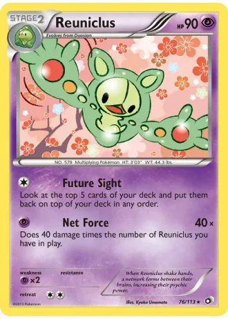 Reuniclus #76 — Legendary Treasures