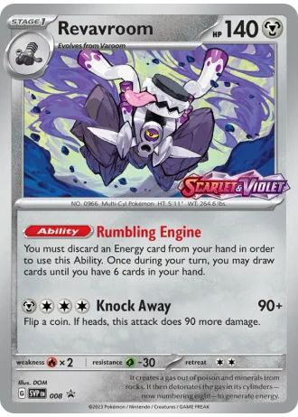 Revavroom #008 — Scarlet & Violet Promos